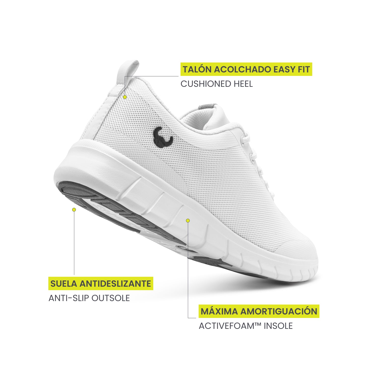 Zapatillas Alma Classic Blanco