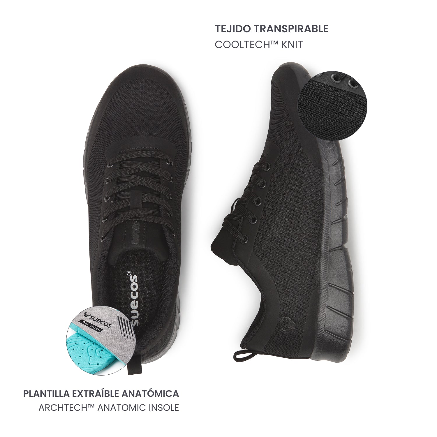 Zapatillas Alma Classic Negro