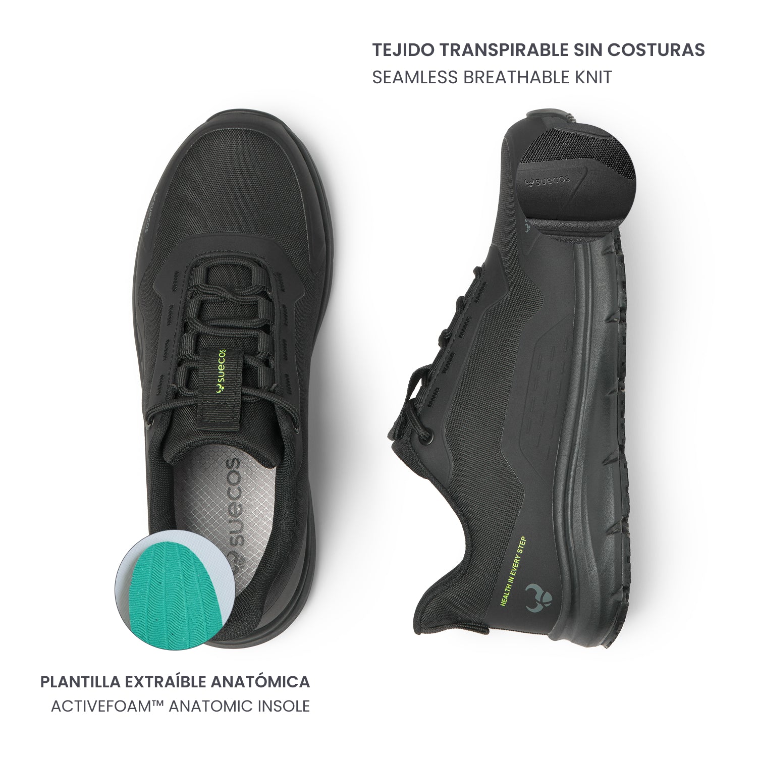 Zapatillas Asgard Negro