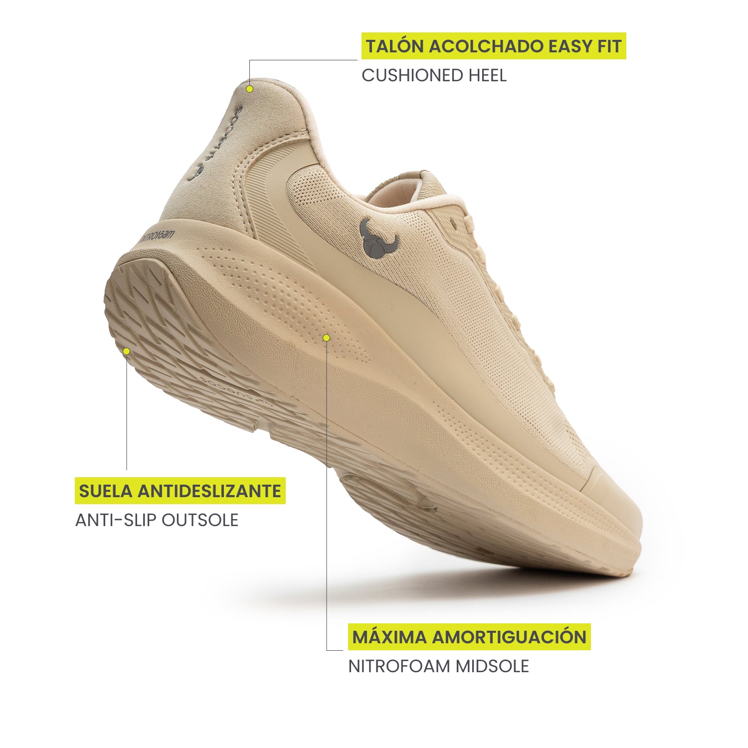 Zapatillas Aura Beige