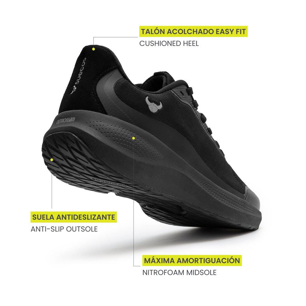 Zapatillas Aura Negro