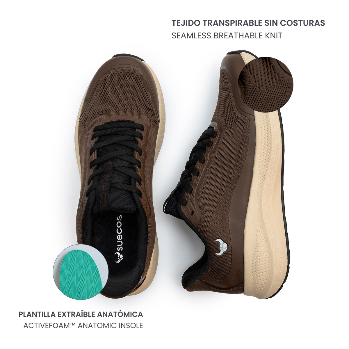 Zapatillas Aura Marrón