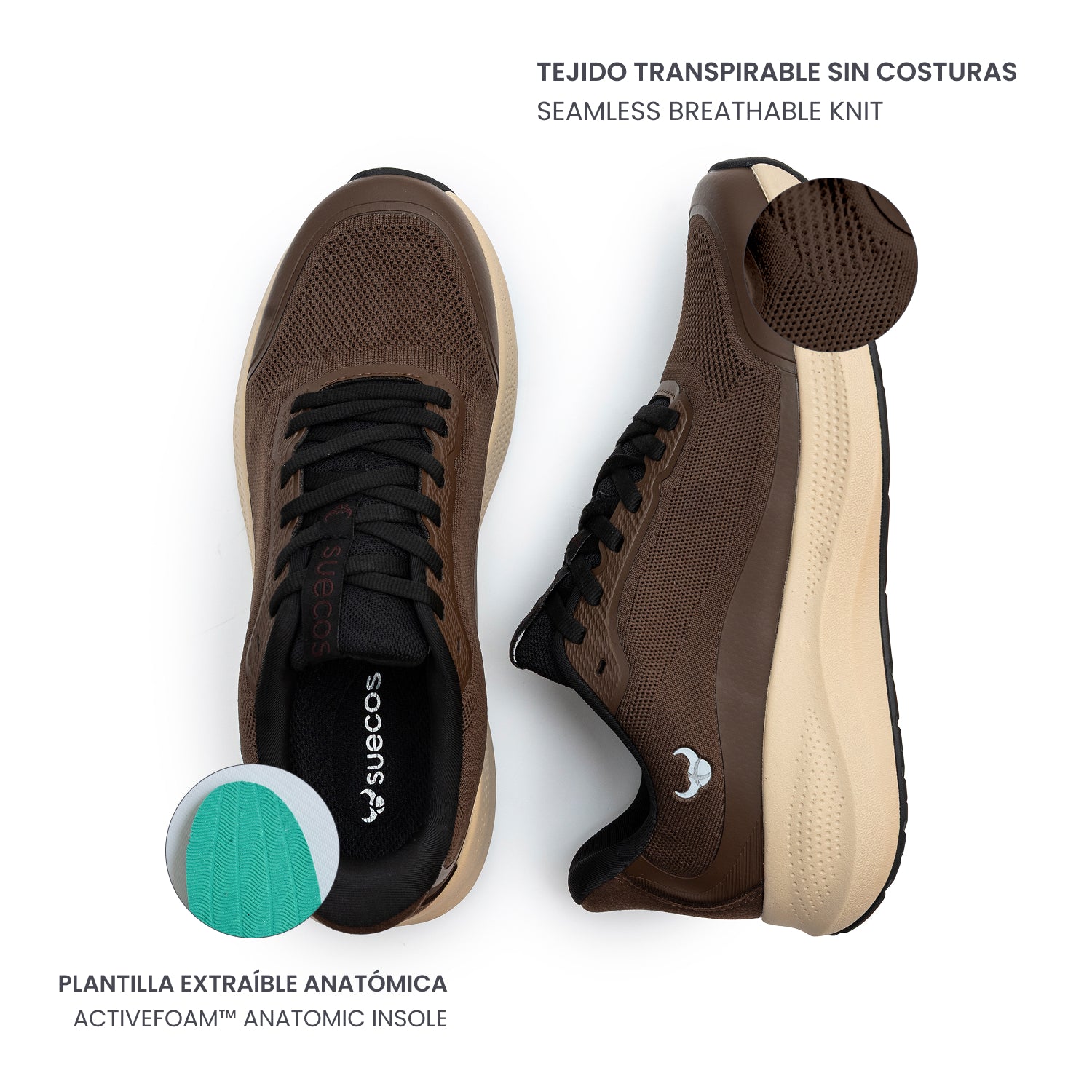 Zapatillas Aura Marrón