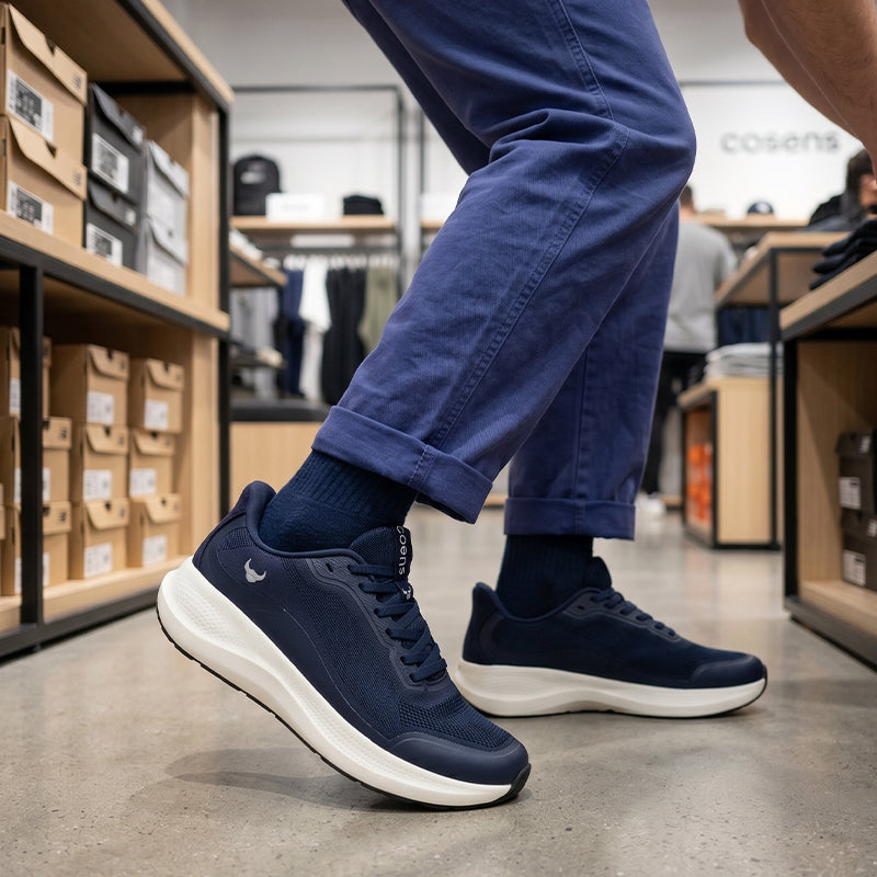 Zapatillas Aura Azul Marino