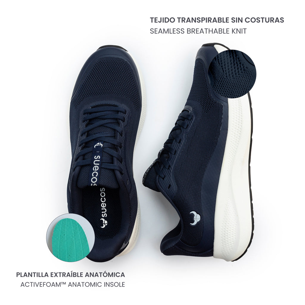 Zapatillas Aura Azul Marino