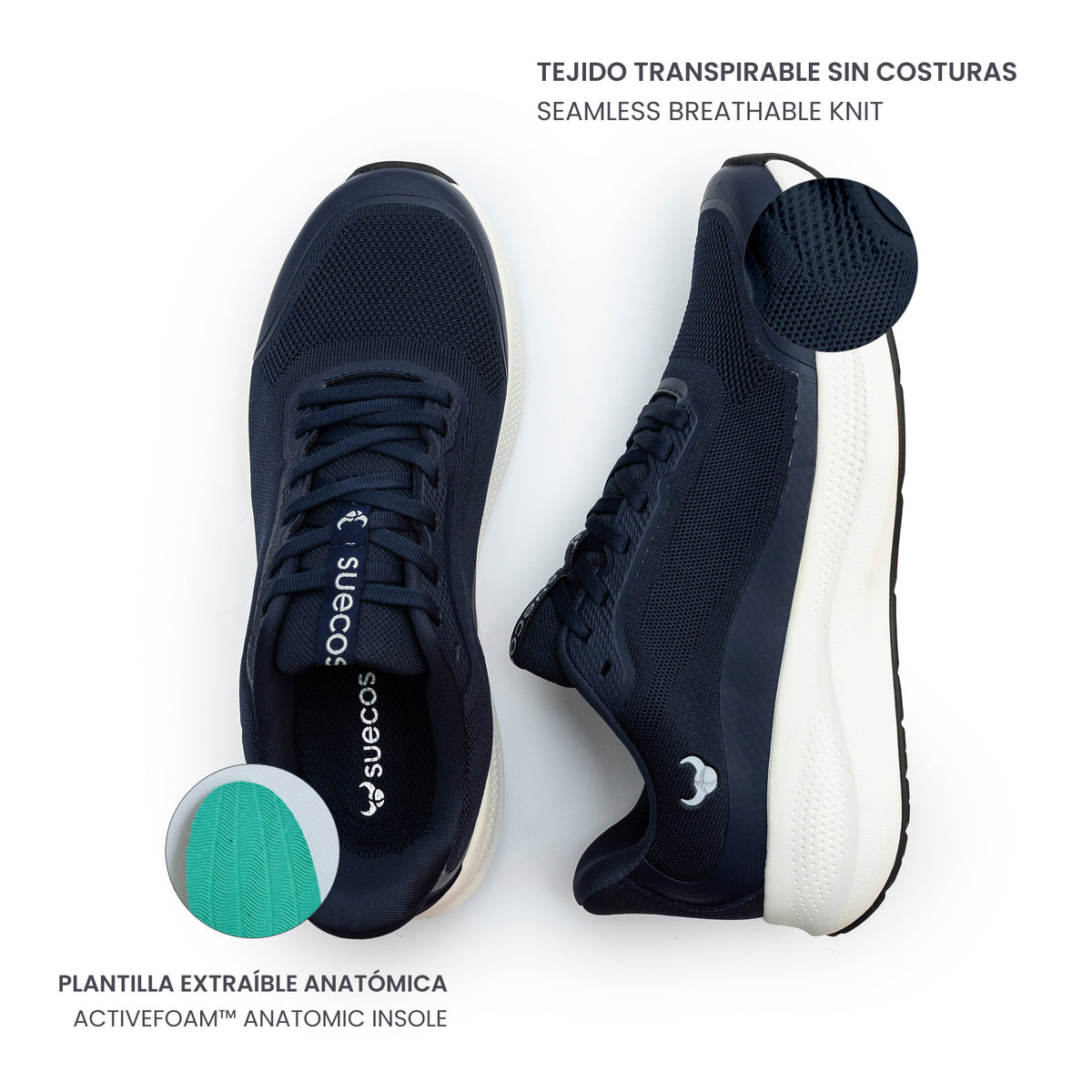 Zapatillas Aura Azul Marino