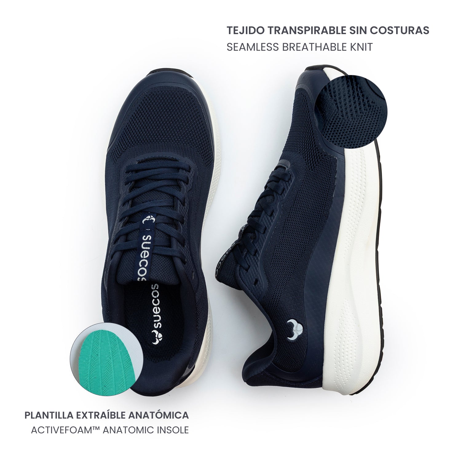 Zapatillas Aura Azul Marino