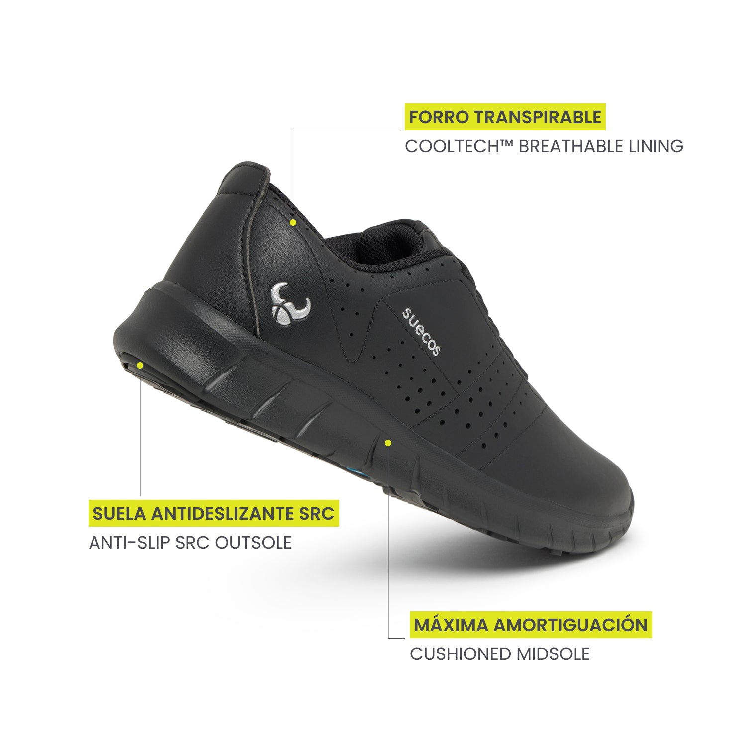 Zapatillas Erik Negro