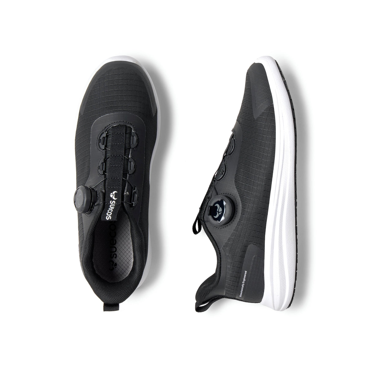 Zapatillas Hast Negro y Blanco