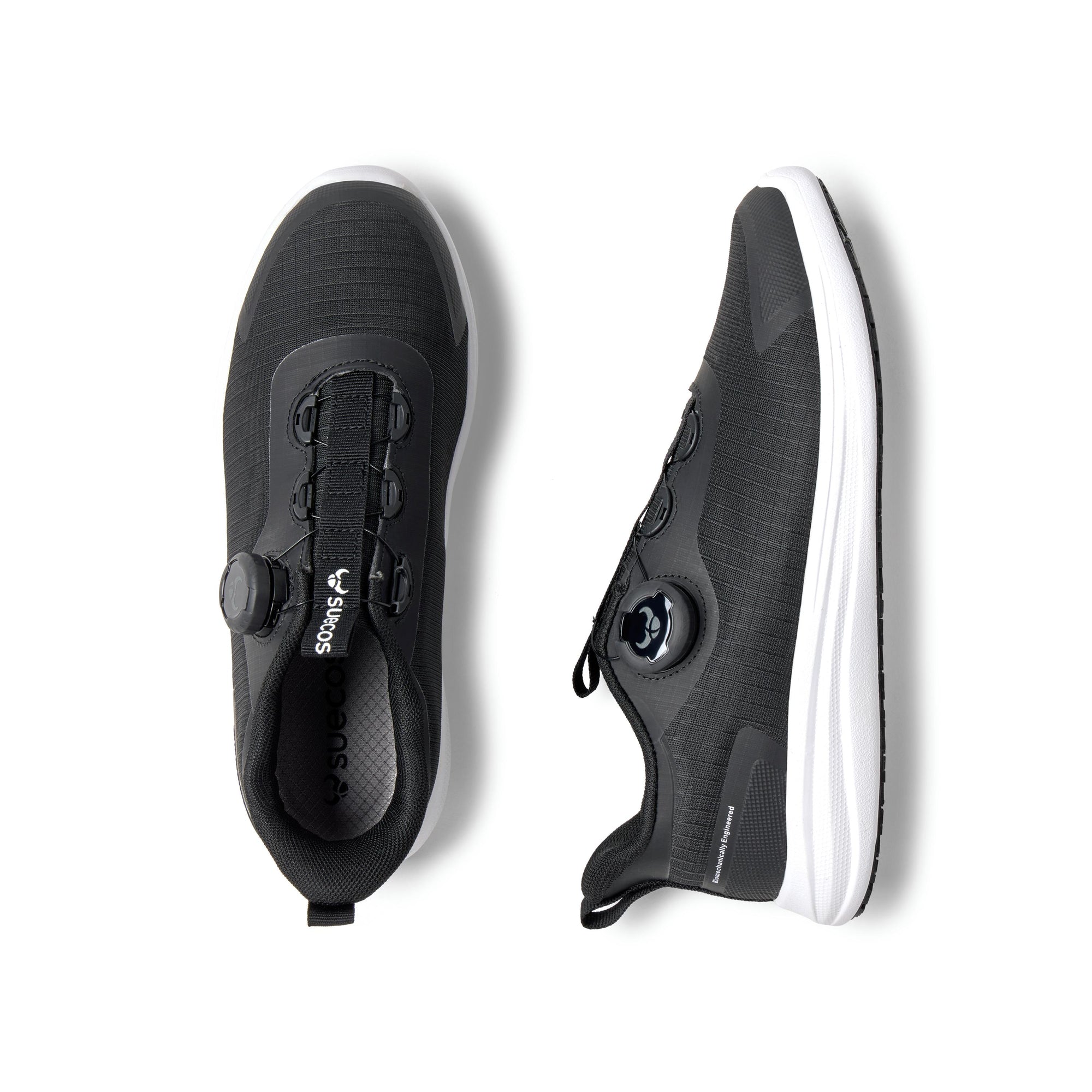 Zapatillas Hast Negro y Blanco