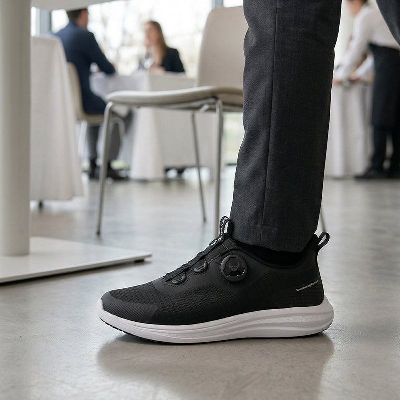Zapatillas Hast Negro y Blanco