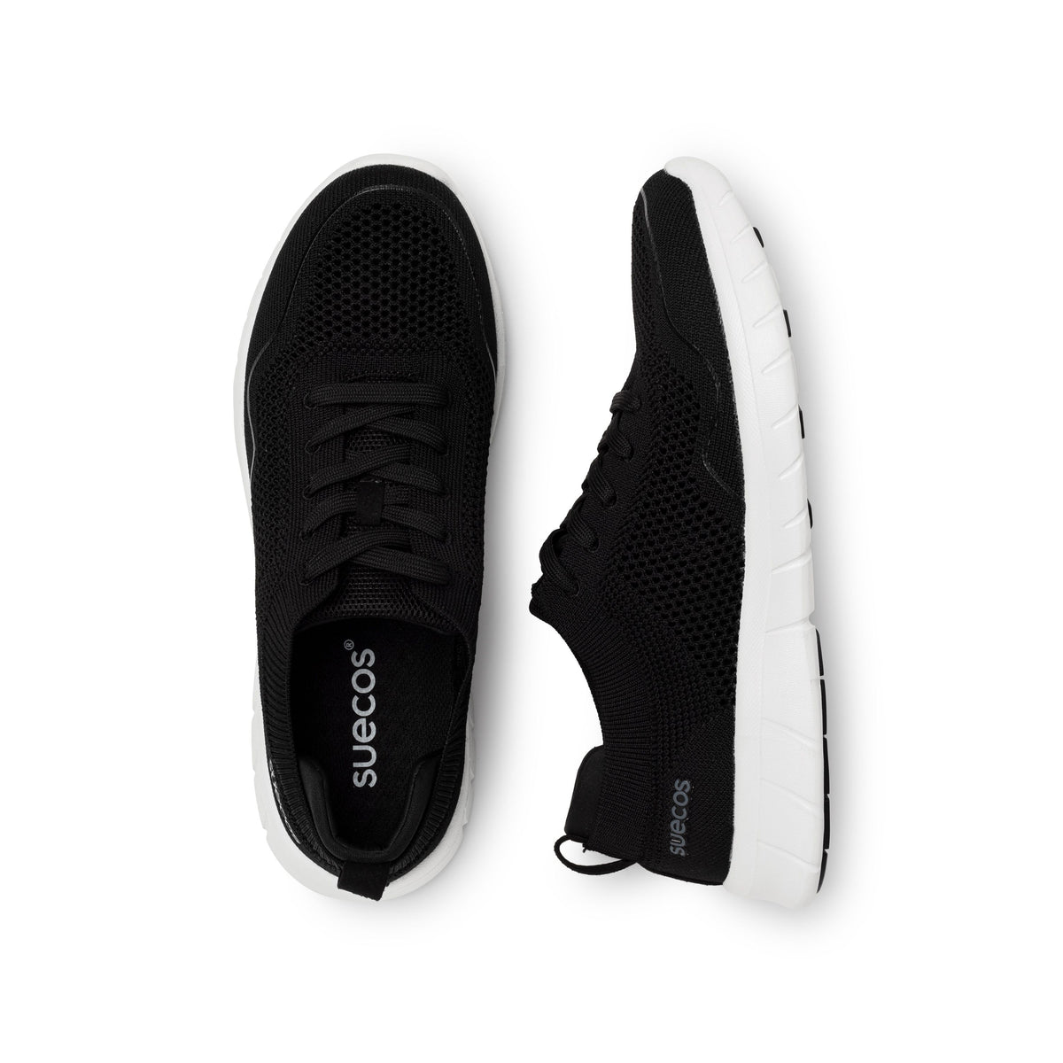 Zapatillas Lätt Negro y Blanco