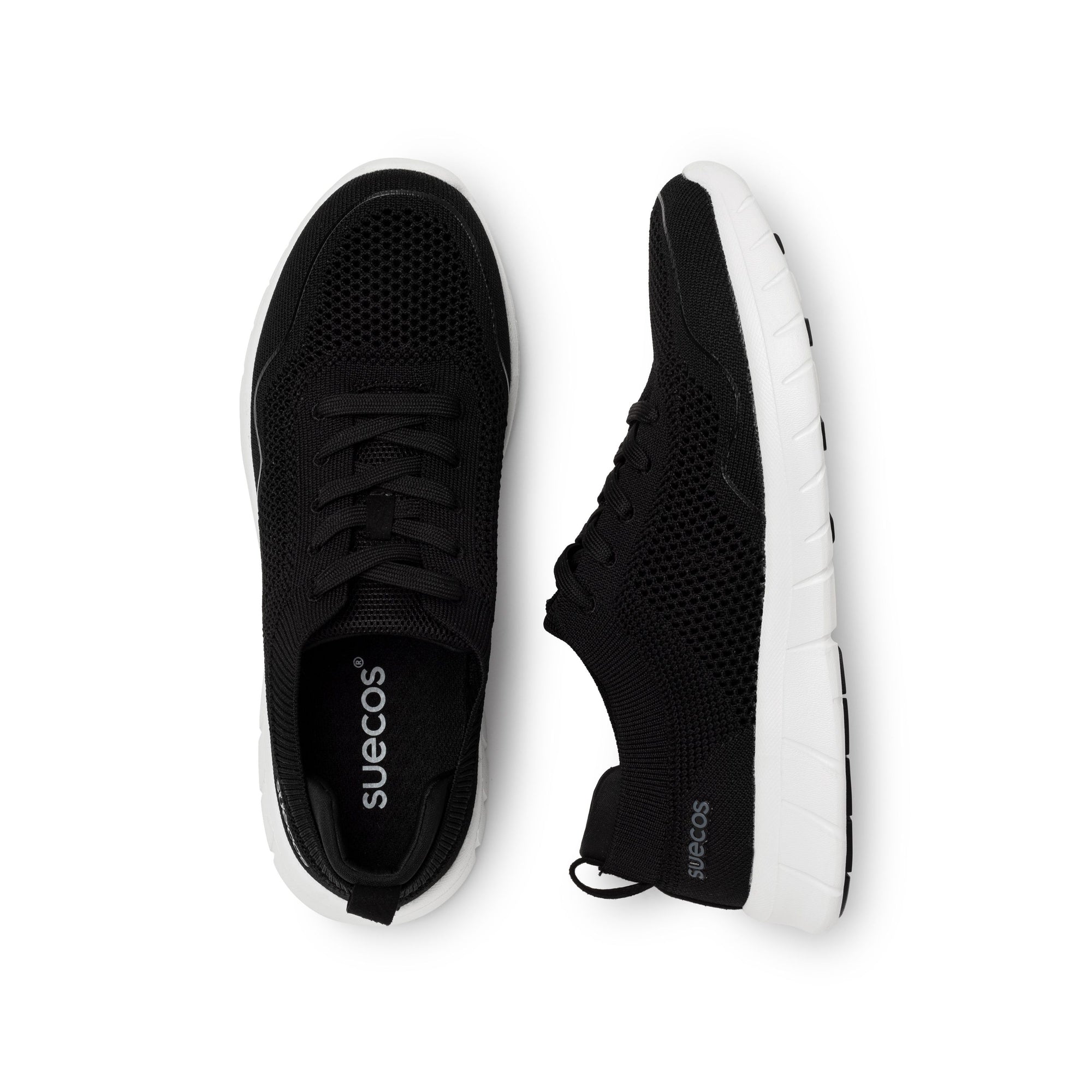 Zapatillas Lätt Negro y Blanco
