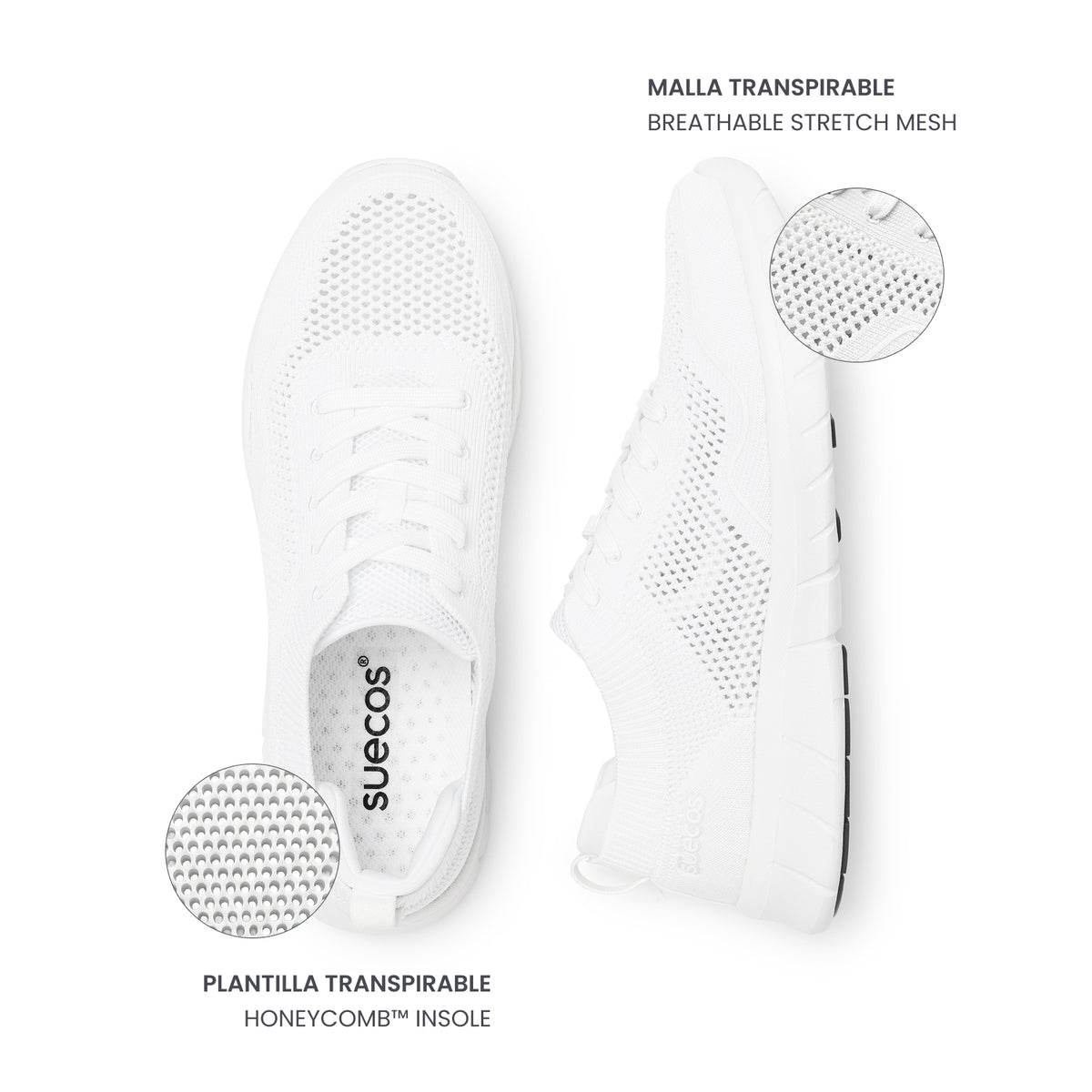 Zapatillas Lätt Blanco
