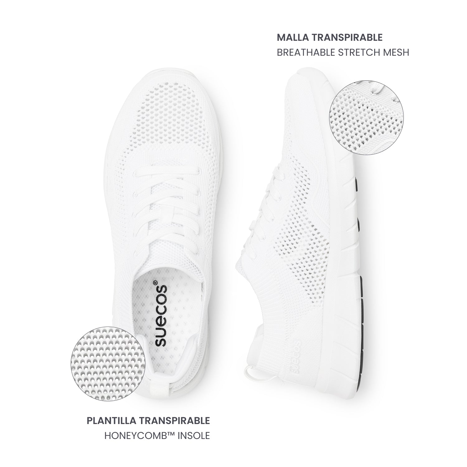 Zapatillas Lätt Blanco