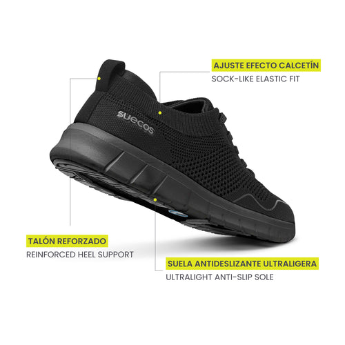 Zapatillas Lätt Negro