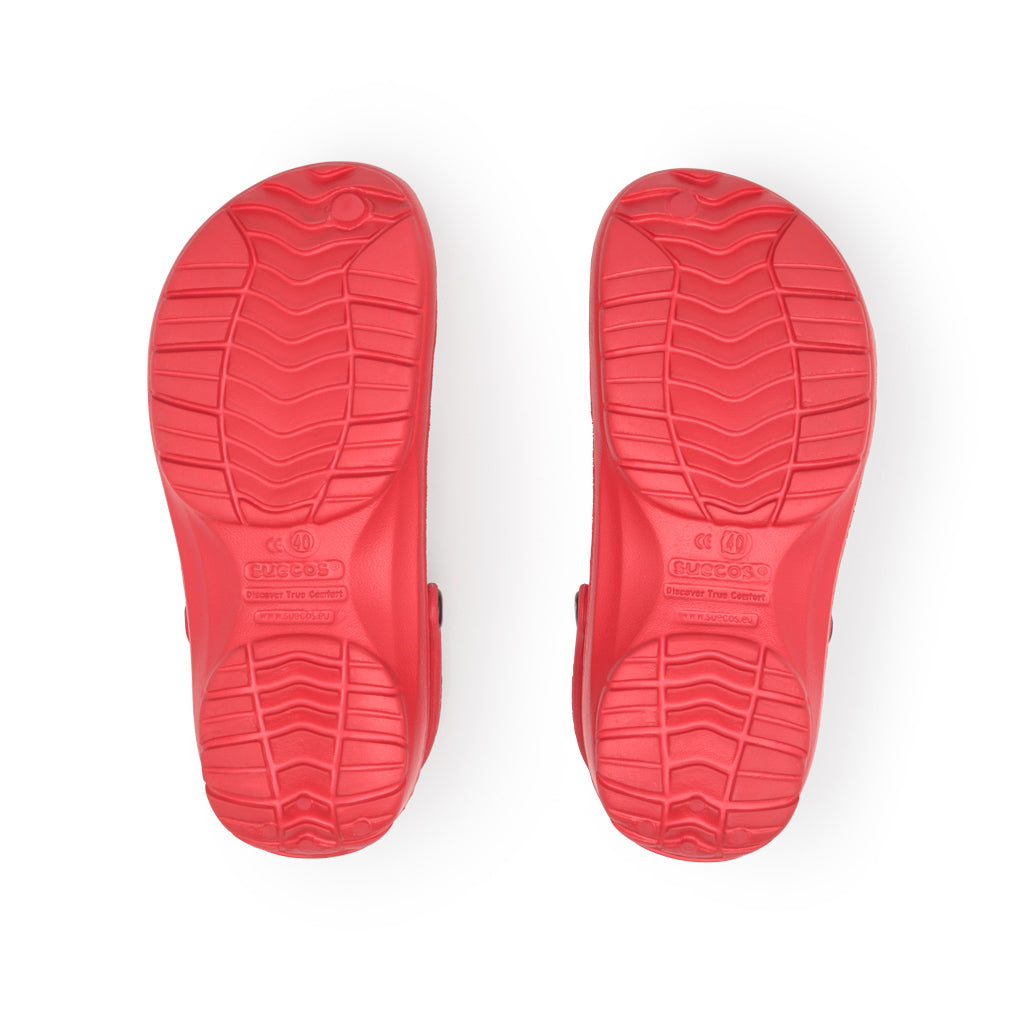 Zuecos Loki Kids Rojo