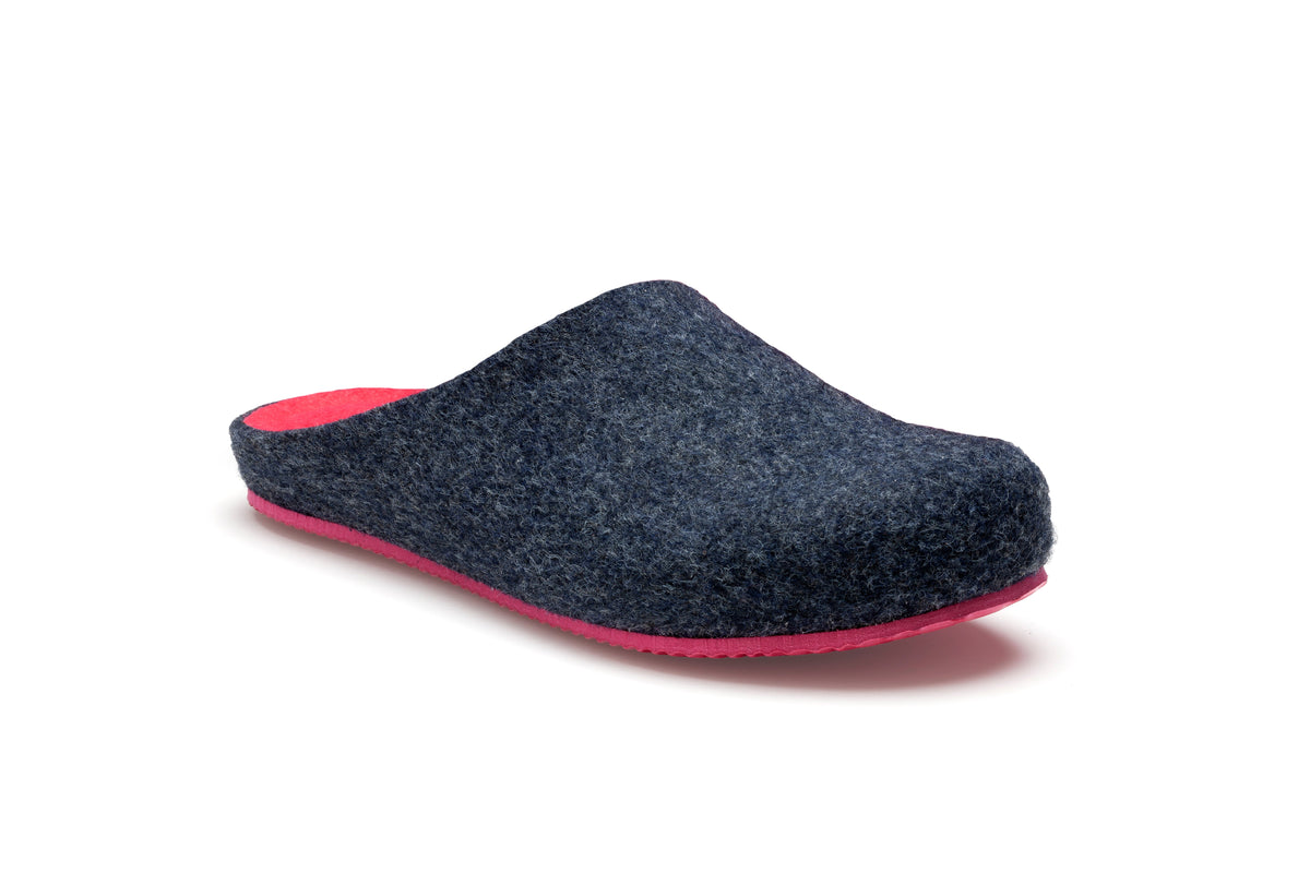 Zapatillas Sansa Azul Marino y Rosa