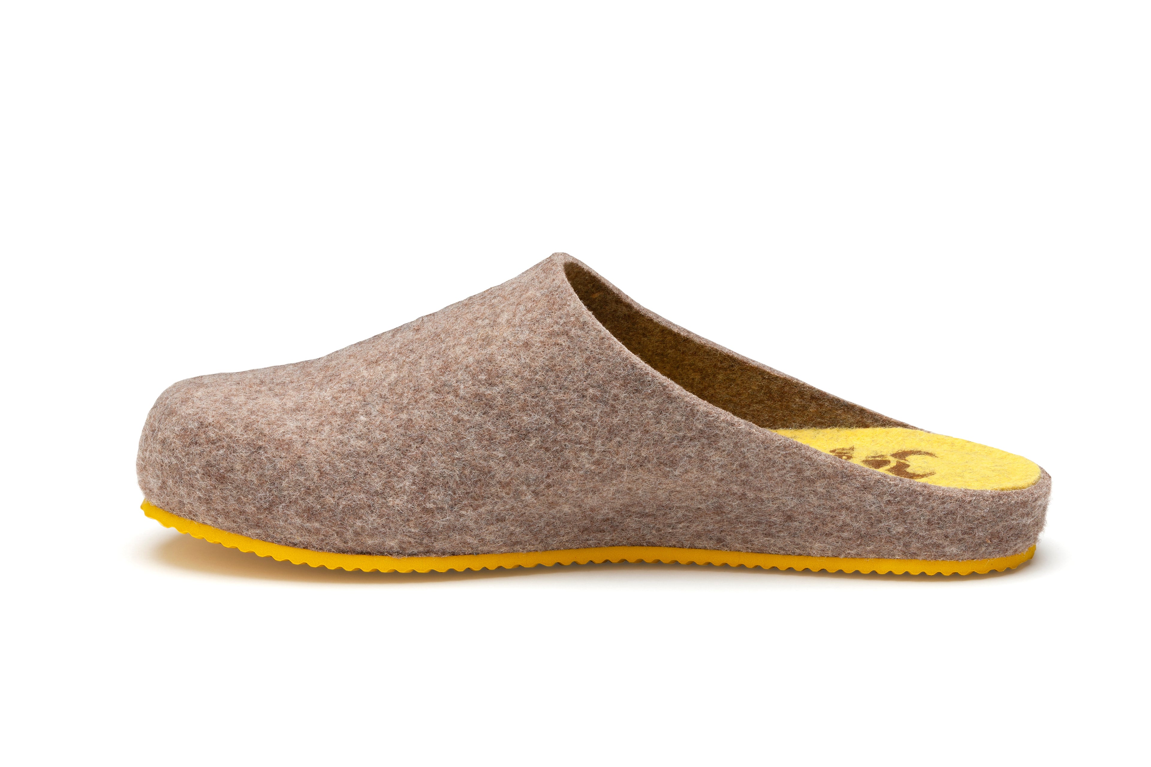 Zapatillas Sansa Nuez y Amarillo