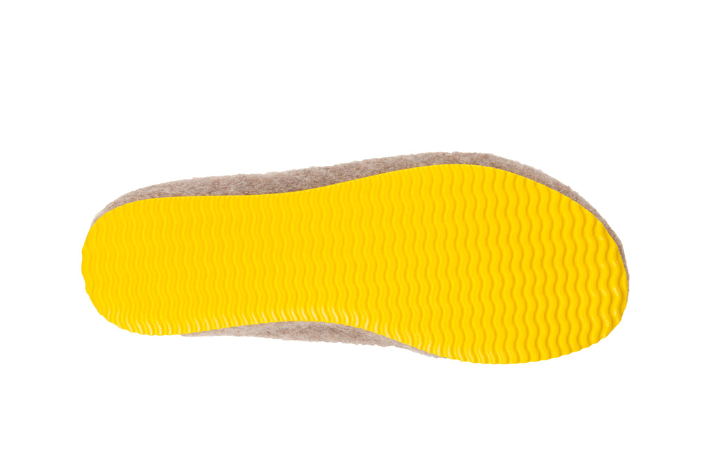 Zapatillas Sansa Nuez y Amarillo