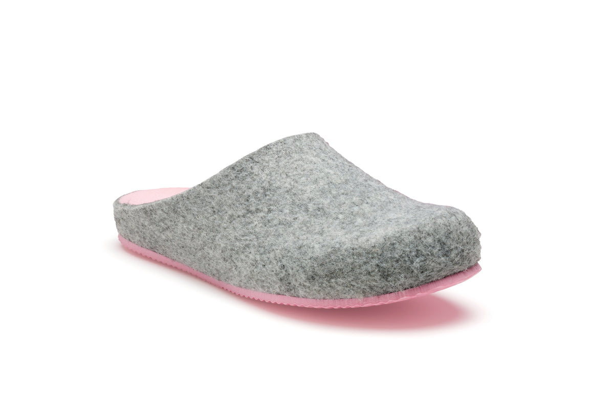 Zapatillas Sansa Gris y Rosa