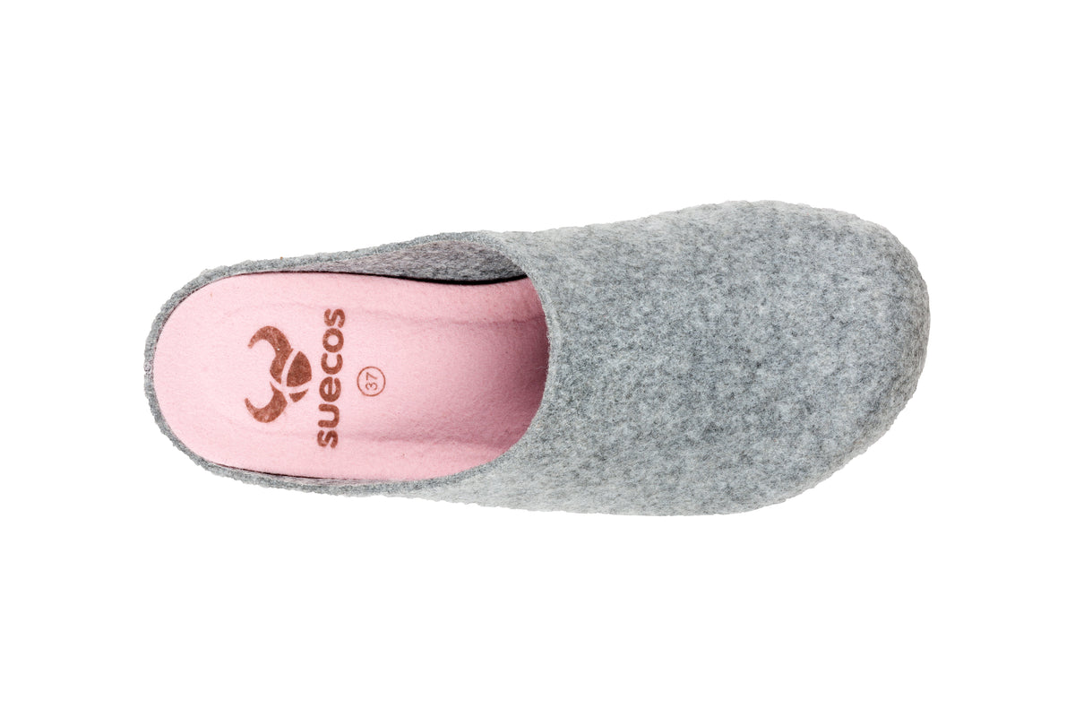 Zapatillas Sansa Gris y Rosa