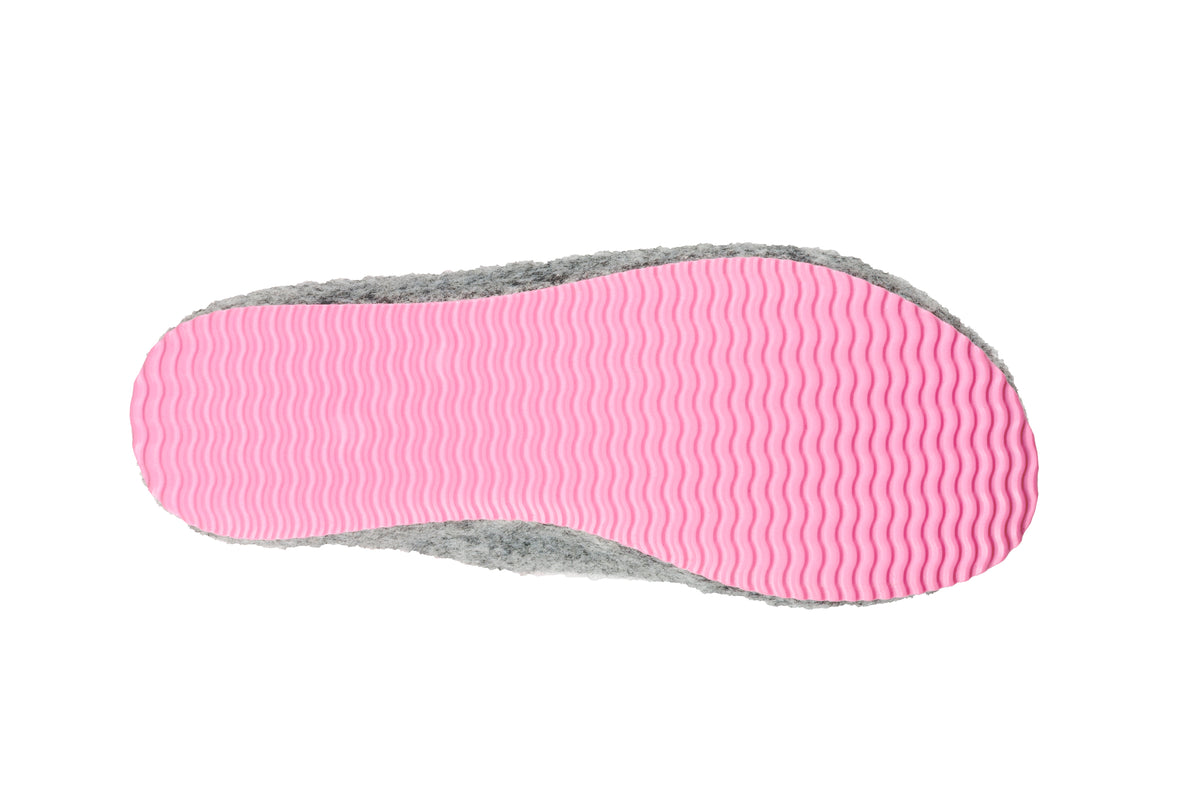 Zapatillas Sansa Gris y Rosa