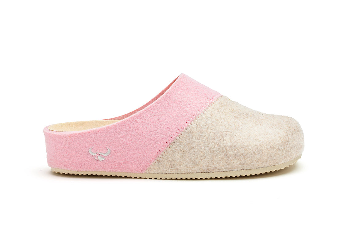 Zapatillas Sansa Cuña Rosa