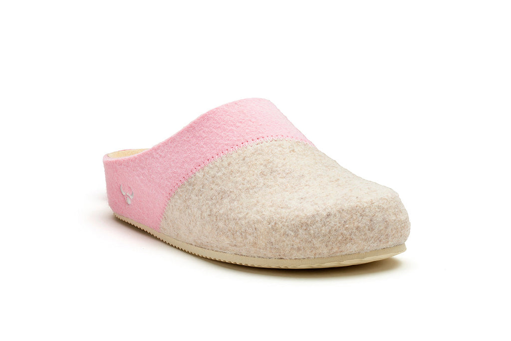 Zapatillas Sansa Cuña Rosa