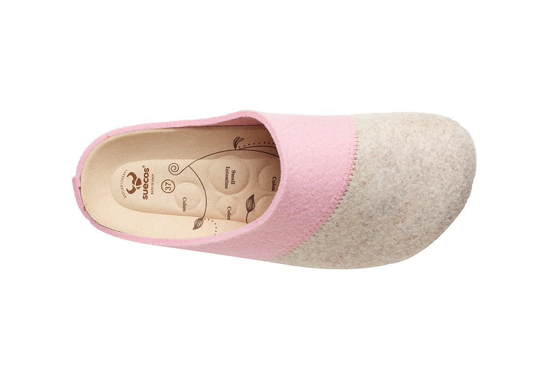 Zapatillas Sansa Cuña Rosa