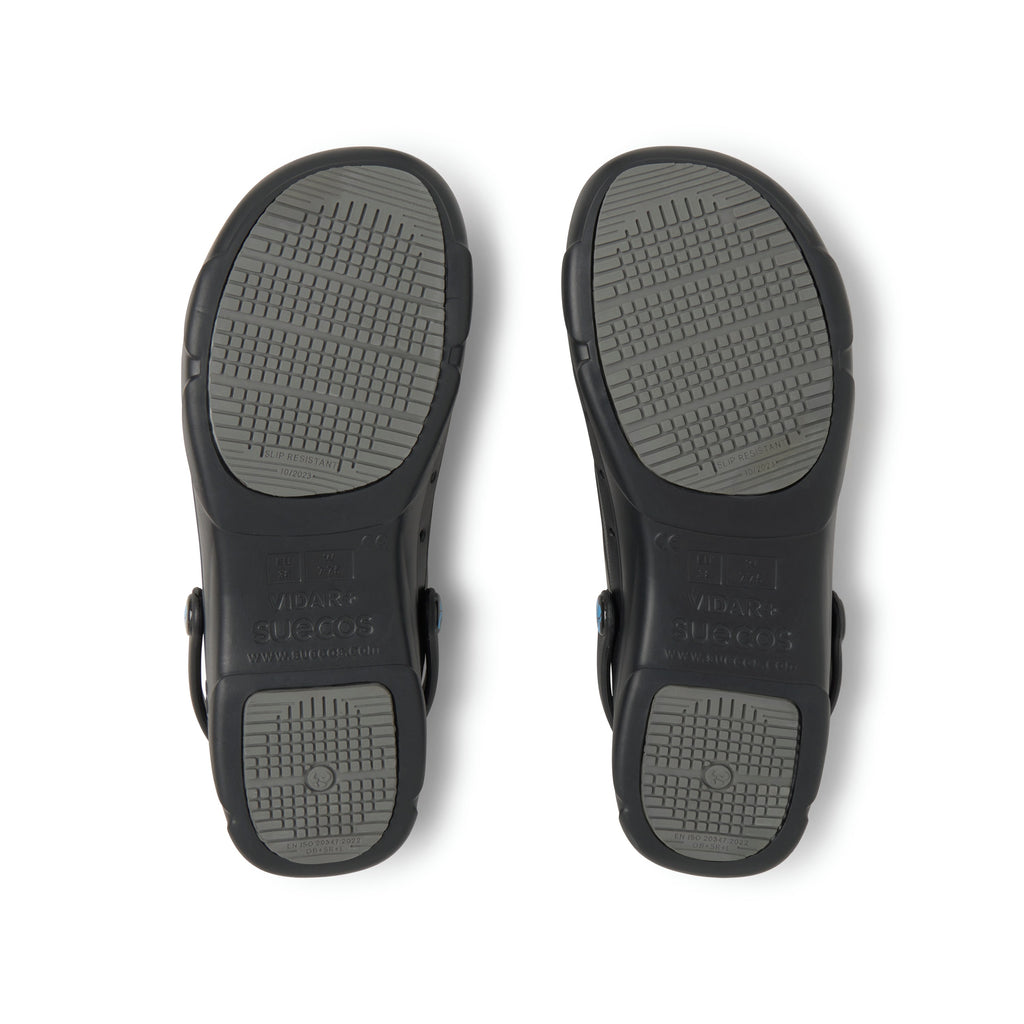 Zuecos Vidar+ Negro