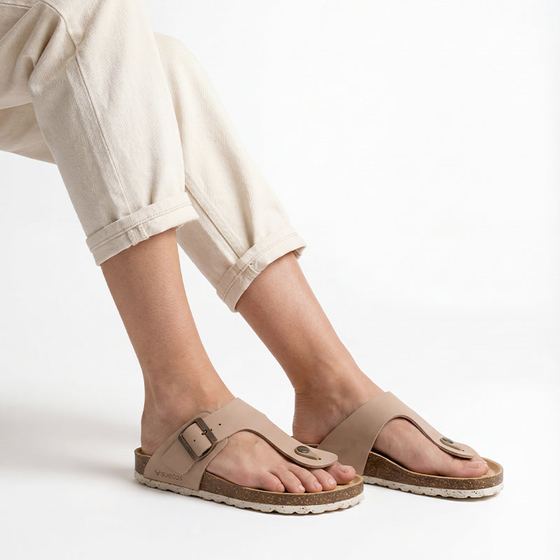 Sandalias Viky Soft Taupe