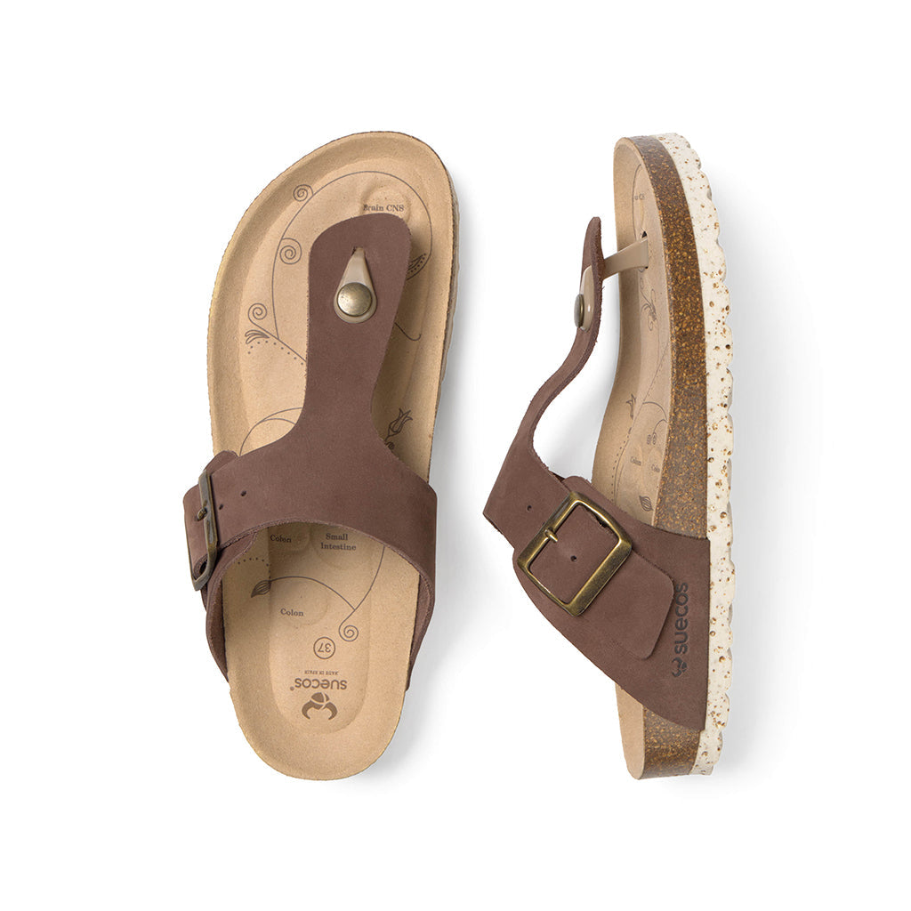 Sandalias Viky Marrón