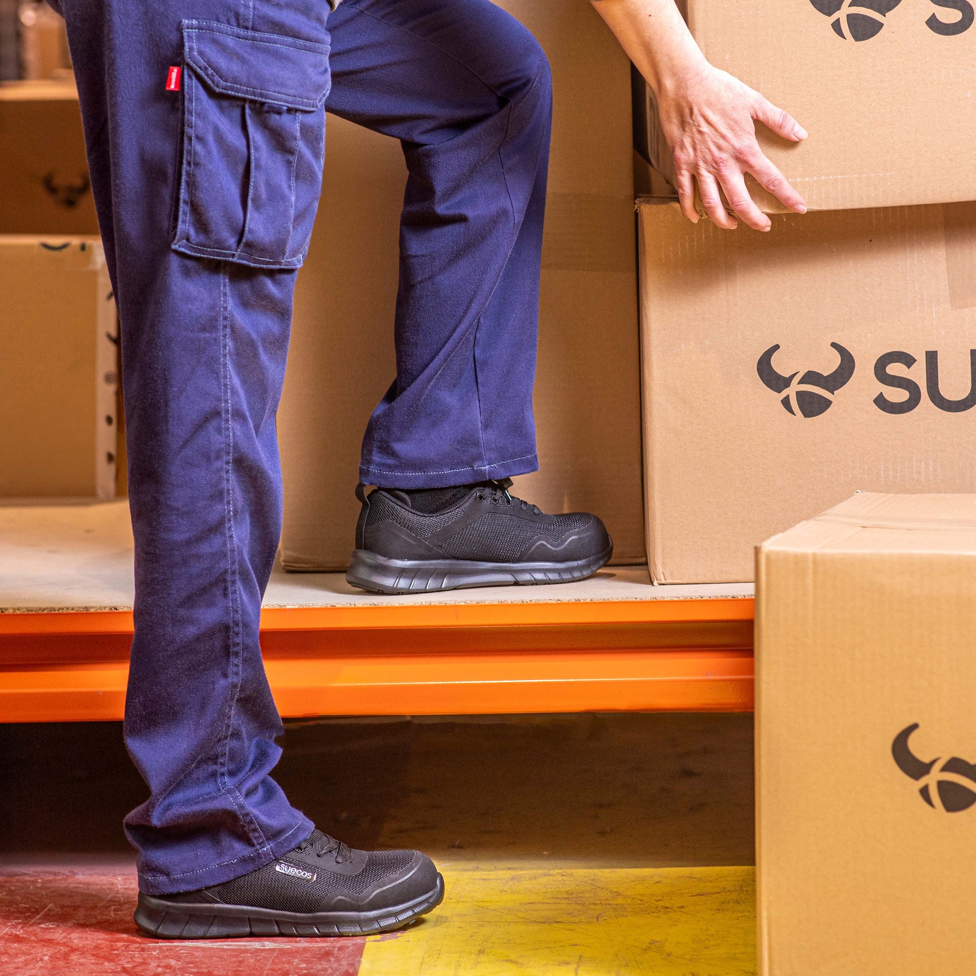 Zapatillas Stabil Safety Negro